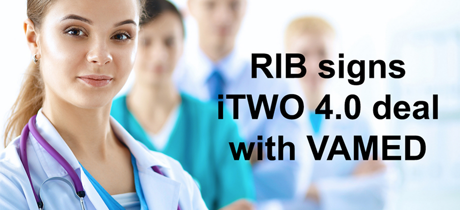 RIB signs large iTWO 4.0 deal with leading provider to healthcare industry